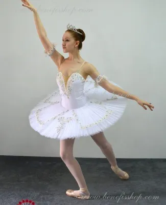 Stage ballet costume for various roles Snowflakes Nutcracker F 0001