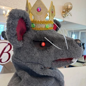 Headdress Rat King Head Mask Mouse Nutcracker Rat Fight S 0120A - image 6