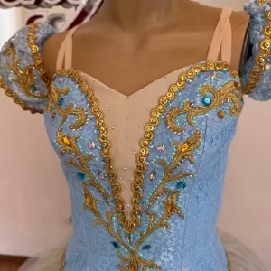 Stage ballet costume Snowflakes Waltz  Melody Nutcracker F 0080 - image 55