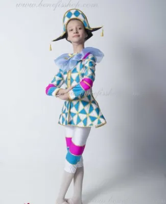Балетный сценический костюм Арлекинада F 0312