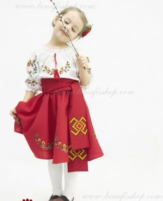 Moldavian national Skirt J 0178