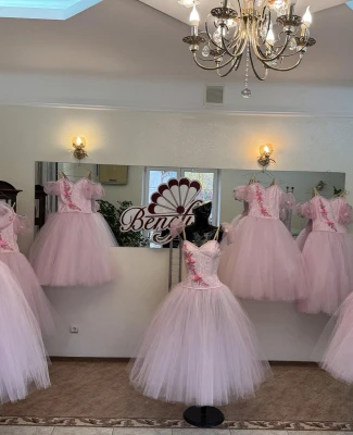 Stage Ballet costume for corps de ballet soloists Waltz Nutcracker F 0077