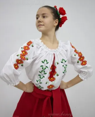 National moldavian blouse J 0281
