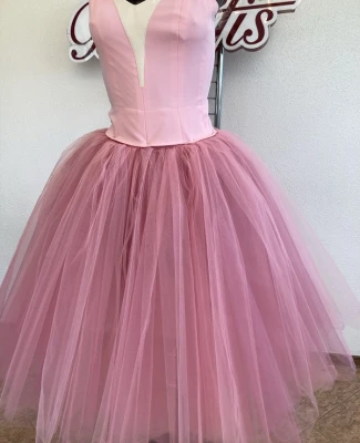 Professional basic romantic tutu with basque T 0003(2983)