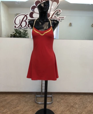 Dress on a leotard A 0066