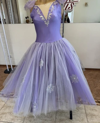 Costum de balet pentru corpul de balet solisti Fulgi de nea Vals Spărgător de nuci P 0207(5058)