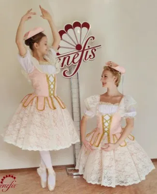 Ballet costume Shepherdesses pas de trois french dolls Marzipan The Nutcracker P 0262