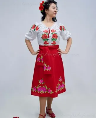 Moldavian national Skirt J 0096