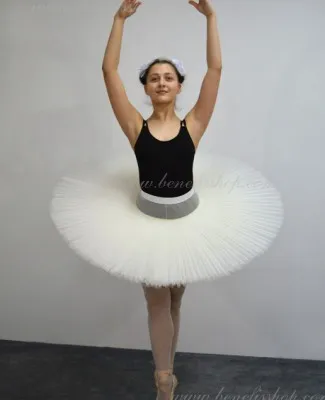 Professional basic tutu with hoops T 0001H