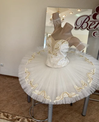 Costum de balet Marie, Clara Spărgătoarea de nuci Pas de deux Frumoasa Adormită Zâna Coppelia P 2003(3043)