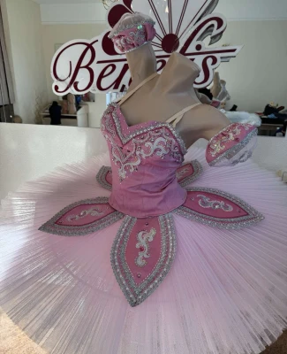 Balet tutu Zina Pruna de Zahar F 0003(5043)