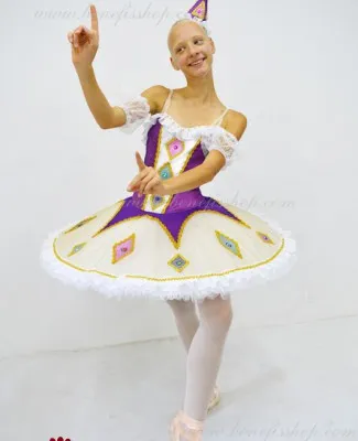 Scene ballet costume Colombina F 0274