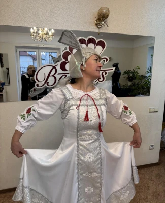 Russian folk costume “Berezka” for round dances R 0115C(5026)