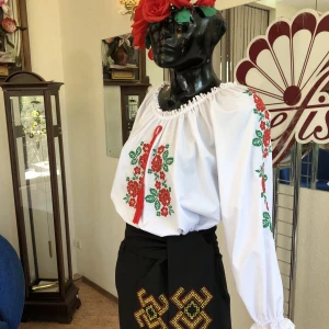 Молдавская национальная блуза J 0396(4080) - image 14