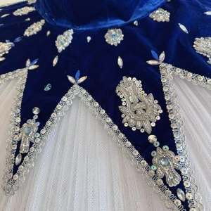 Ballet costume Queen of Snowflakes Nutcracker F 0093 - image 29