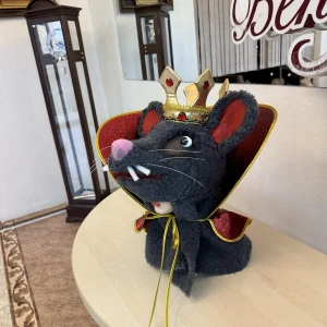 Headdress Rat King Head Mask Mouse Nutcracker Rat Fight S 0093C - image 10