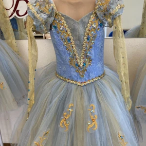 Stage ballet costume Snowflakes Waltz  Melody Nutcracker F 0080 - image 43