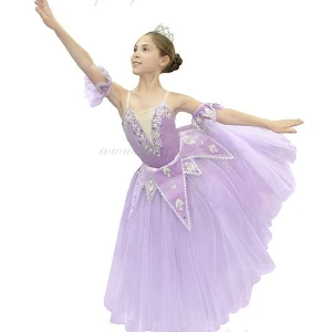 Costum de balet Vals Spărgător de nuci cu fulg de nea F 0089 - image 8