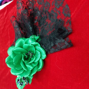 Цветок с кружевом S 0025 - image 13