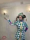 Stage ballet costume Harlequinade F 0312A - image 8
