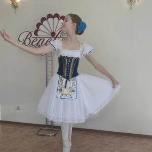 Платье  крестьянки P 0539 - image 9