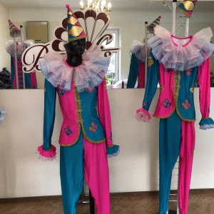 Costum de balet Păpușă Arlechin Spărgător de nuci F 0035 - image 43