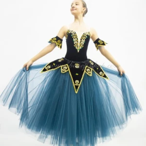 Costum de balet Vals Spărgător de nuci cu fulg de nea F 0089 - image 29