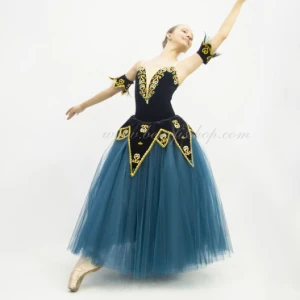 Costum de balet Vals Spărgător de nuci cu fulg de nea F 0089 - image 36