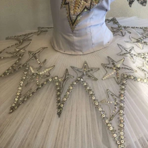 Costum de balet Marie, Clara Zână Dragee Sugar Prun Zână Spărgătorul de Nuci Pas de deux Frumoasa Adormită Coppelia P 0202(5057) - image 4