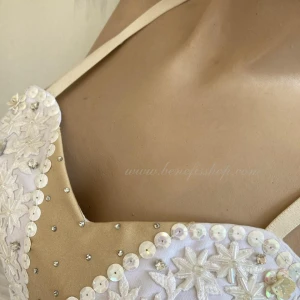 Costum de balet Fulgi de zăpadă Dans Spărgător de nuci Zână Dragee Pas de deux Frumoasa Adormită Coppelia P 2005(2244) - image 6