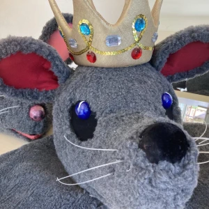 Articol decorativ pentru cap Regele Șobolan Cap Masca Mouse-Ul Spărgătorul De Nuci Șobolan Lupta S 0093 - image 14