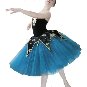 Costum de balet Vals Spărgător de nuci cu fulg de nea F 0089 - image 19