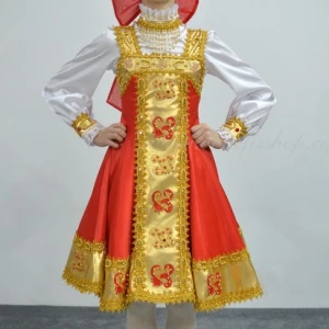 Russian folk costume “Berezka” for round dances R 0115B - image 9