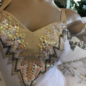 Costum de balet Marie, Clara Zână Dragee Sugar Prun Zână Spărgătorul de Nuci Pas de deux Frumoasa Adormită Coppelia P 0202(5057) - image 3