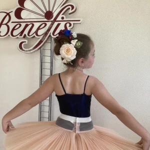 Fusta de balet extra usoara pentru repetitii cu cercuri T 0001B(2761) - image 5