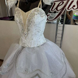 Ballet costume Snowflakes Dance Waltz Nutcracker Waltz of the Flowers F 0107C(6052) - image 4