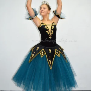 Costum de balet Vals Spărgător de nuci cu fulg de nea F 0089 - image 34