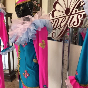 Costum de balet Păpușă Arlechin Spărgător de nuci F 0035 - image 33