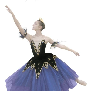 Costum de balet Vals Spărgător de nuci cu fulg de nea F 0089 - image 27