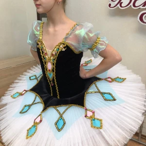 Stage ballet costume Columbine Harlequinade The Nutcracker P 0291 - image 9