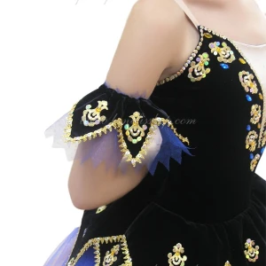 Costum de balet Vals Spărgător de nuci cu fulg de nea F 0089 - image 12