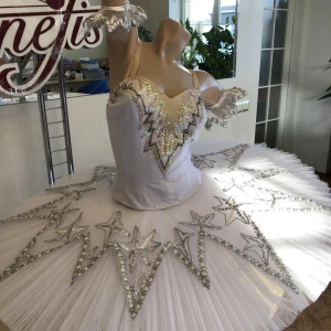 Costum de balet Marie, Clara Zână Dragee Sugar Prun Zână Spărgătorul de Nuci Pas de deux Frumoasa Adormită Coppelia P 0202(5057) - image 9