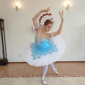 Сценический балетный костюм для разных ролей Снежинки Щелкунчик F 0068 - image 30