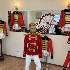 Costum de balet Soldat Husar Prințul de Luptă Spărgătorul de Nuci P 0230 - image 19