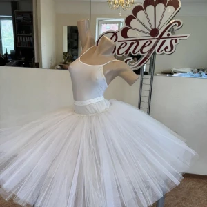 Professional basic romantic tutu with basque T 0003(3071) - image 2