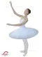 Basic umbrella-shaped basic tutu with hoops T 0002A - image 3