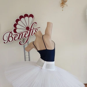 Fusta de balet extra  usoara pentru repetitii cu cercuri T 0001B - image 61