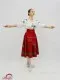 Moldavian national Skirt J 0061 - image 2