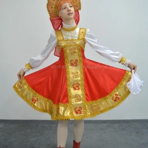 Russian folk costume “Berezka” for round dances R 0115B - image 16