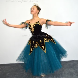 Costum de balet Vals Spărgător de nuci cu fulg de nea F 0089 - image 28